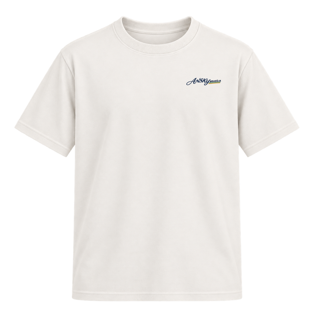 Camiseta Suedine Ansky Brasilia Amarela