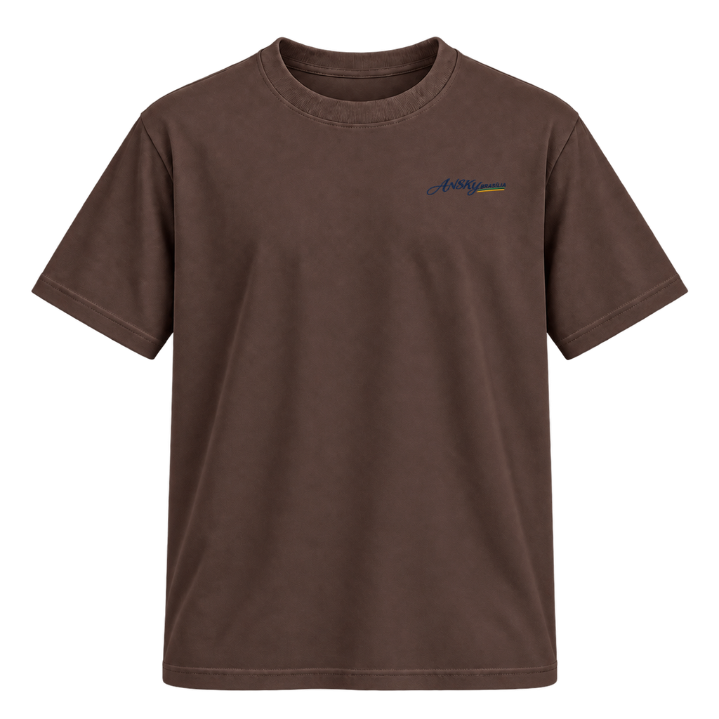 Camiseta Suedine Ansky Brasilia Amarela