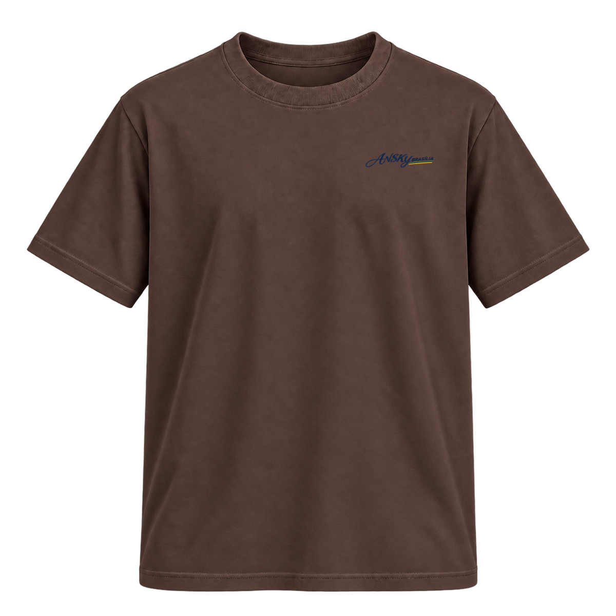 Camiseta Suedine Ansky Brasilia Amarela