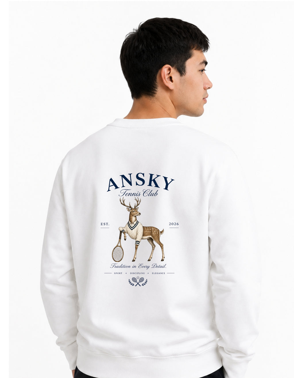 Moletom Ansky Tennis Club EST.