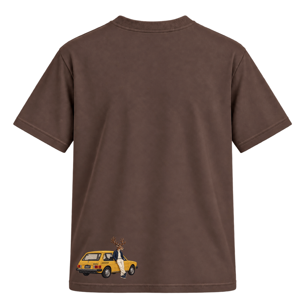 Camiseta Suedine Ansky Brasilia Amarela